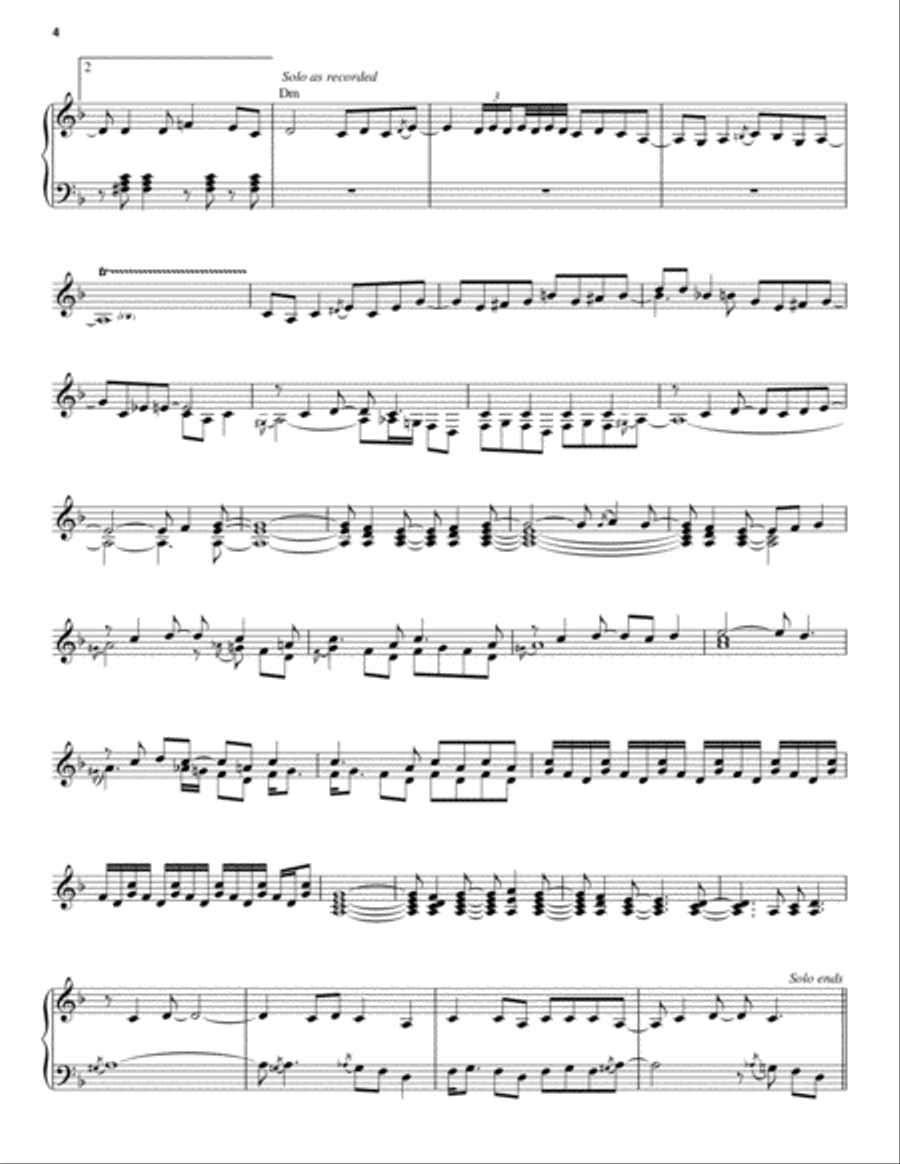 In-A-Gadda-Da-Vida Piano scores gallery preview page 4