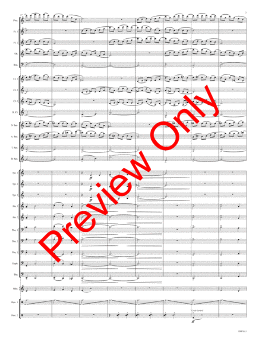 Flying Concert Band scores gallery preview page 6