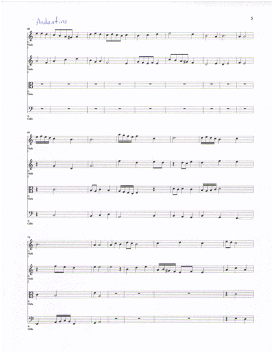 Suite Nouveau String Trio scores gallery preview page 5