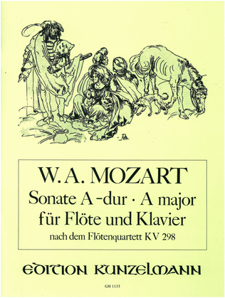 Book cover for Sonata for flute