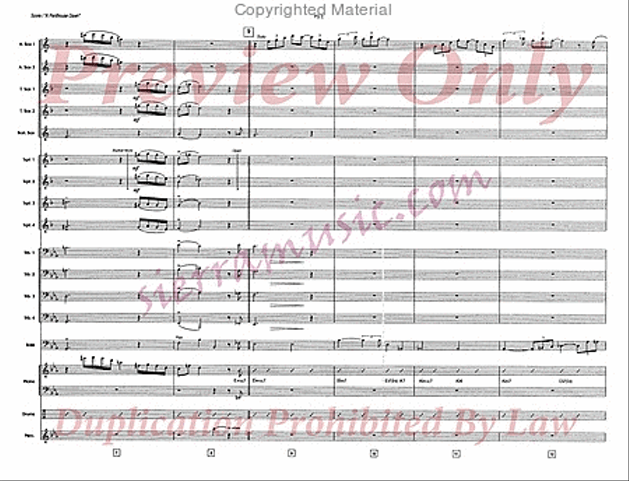 A Penthouse Dawn A Penthouse Dawn Big Band scores gallery preview page 3