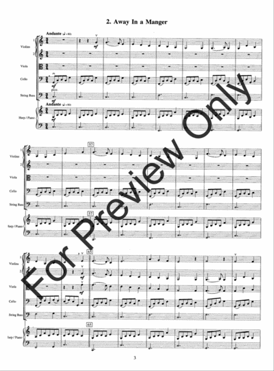 Christmas Concert Suite Christmas Concert Suite String Orchestra scores gallery preview page 6
