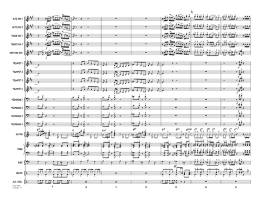 Sir Duke (arr. Michael Philip Mossman) - Conductor Score (Full Score) Jazz Ensemble scores gallery preview page 2