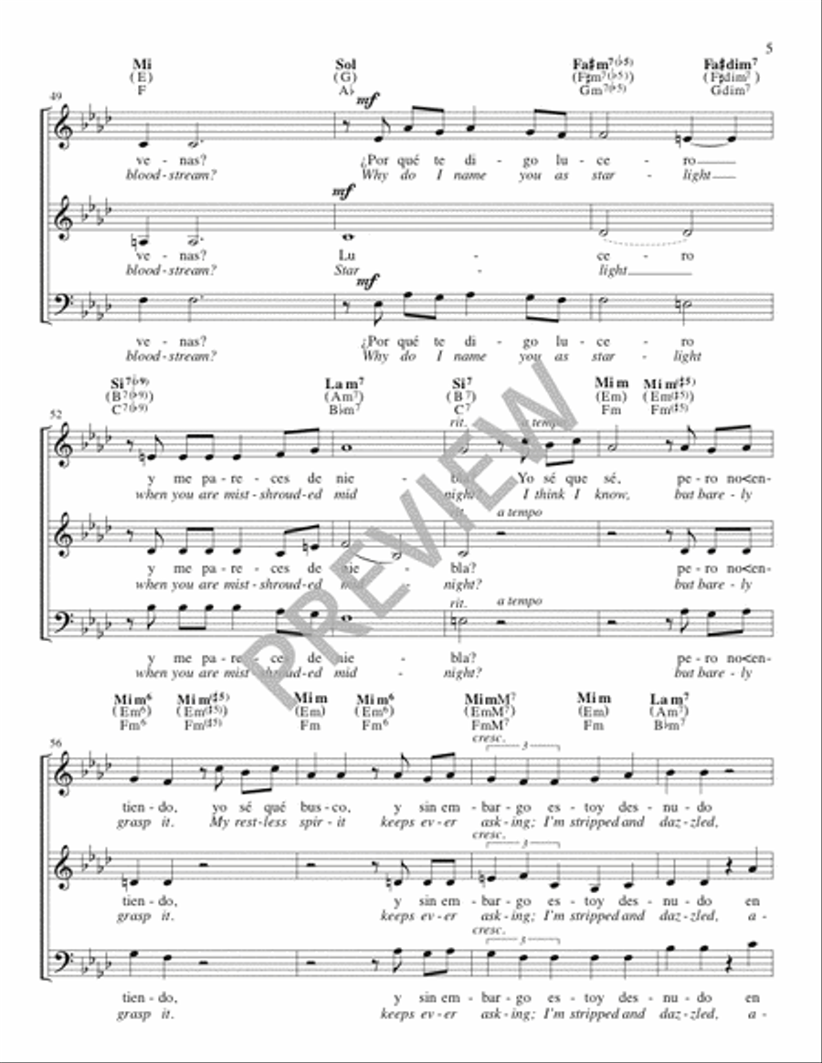 Yo Sé Que Sé / I Think I Know - Guitar edition Guitar scores gallery preview page 5