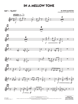 In A Mellow Tone (arr. Mark Taylor) - Part 1 - Trumpet