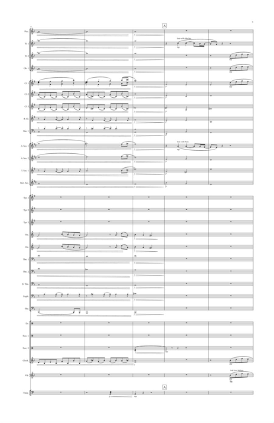 No Time To Die No Time To Die Concert Band scores gallery preview page 3