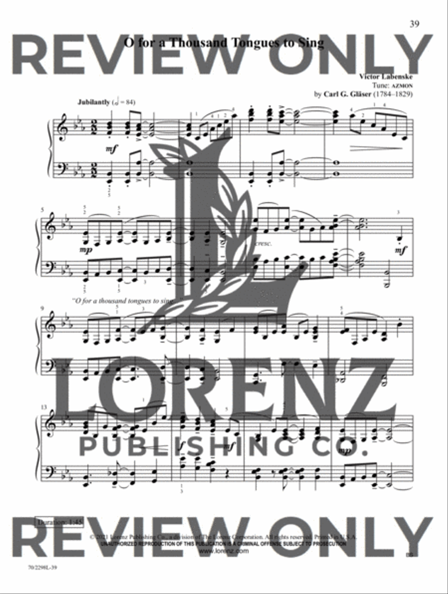 Artistry in Worship Piano Solo scores gallery preview page 18