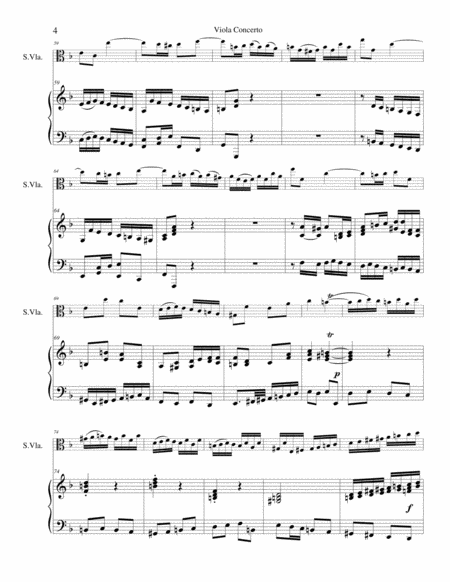 Viola Concerto in D Minor
