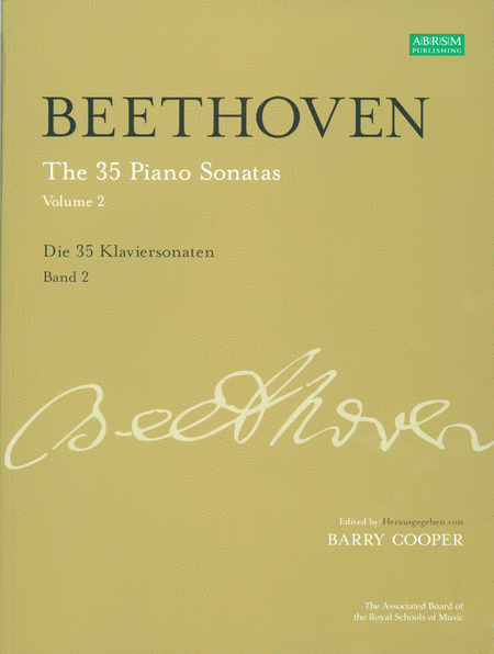 Ludwig van Beethoven:The 35 Piano Sonatas - Volume 2
