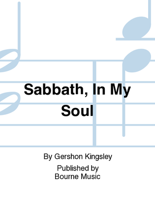 Book cover for Sabbath, In My Soul