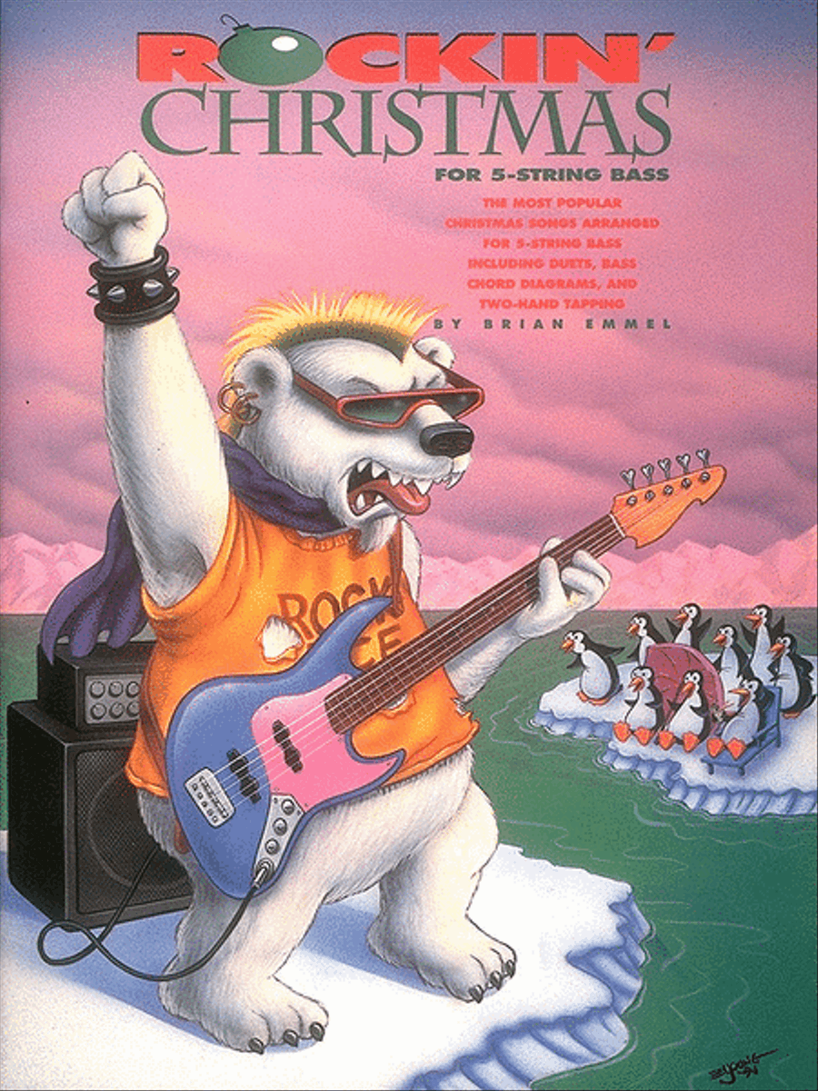 Rockin' Christmas For 5-String Bass Double Bass scores gallery preview page 1