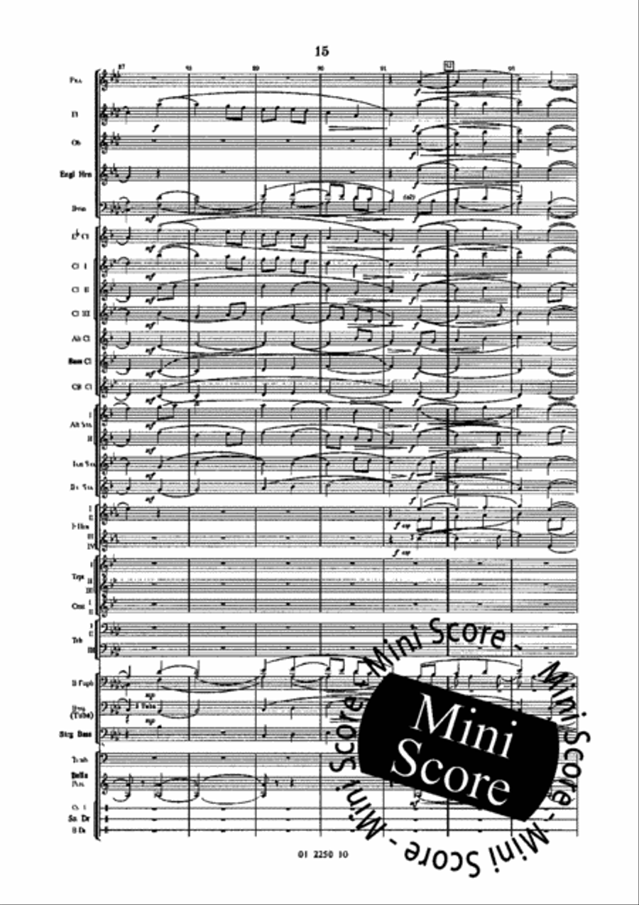 Evolutions Concert Band scores gallery preview page 21