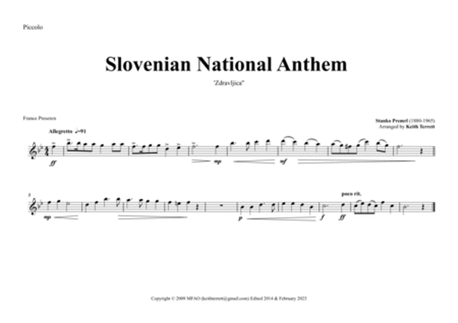 Slovenian National Anthem for Symphony Orchestra image number null