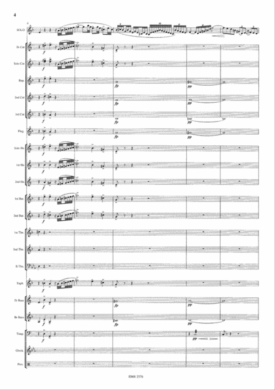 Zigeunerweisen Brass Band scores gallery preview page 5