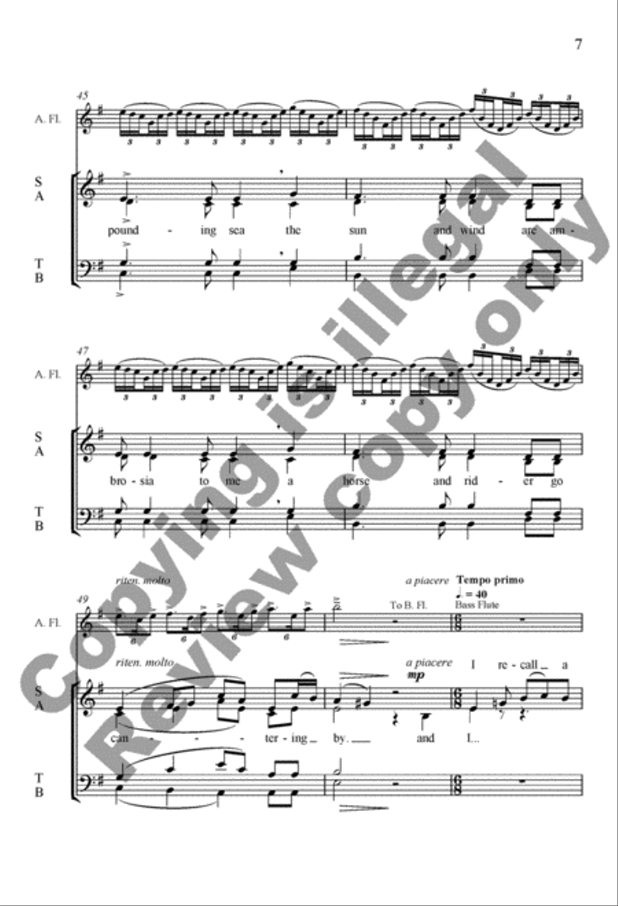 Seascapes Seascapes 4-Part scores gallery preview page 7