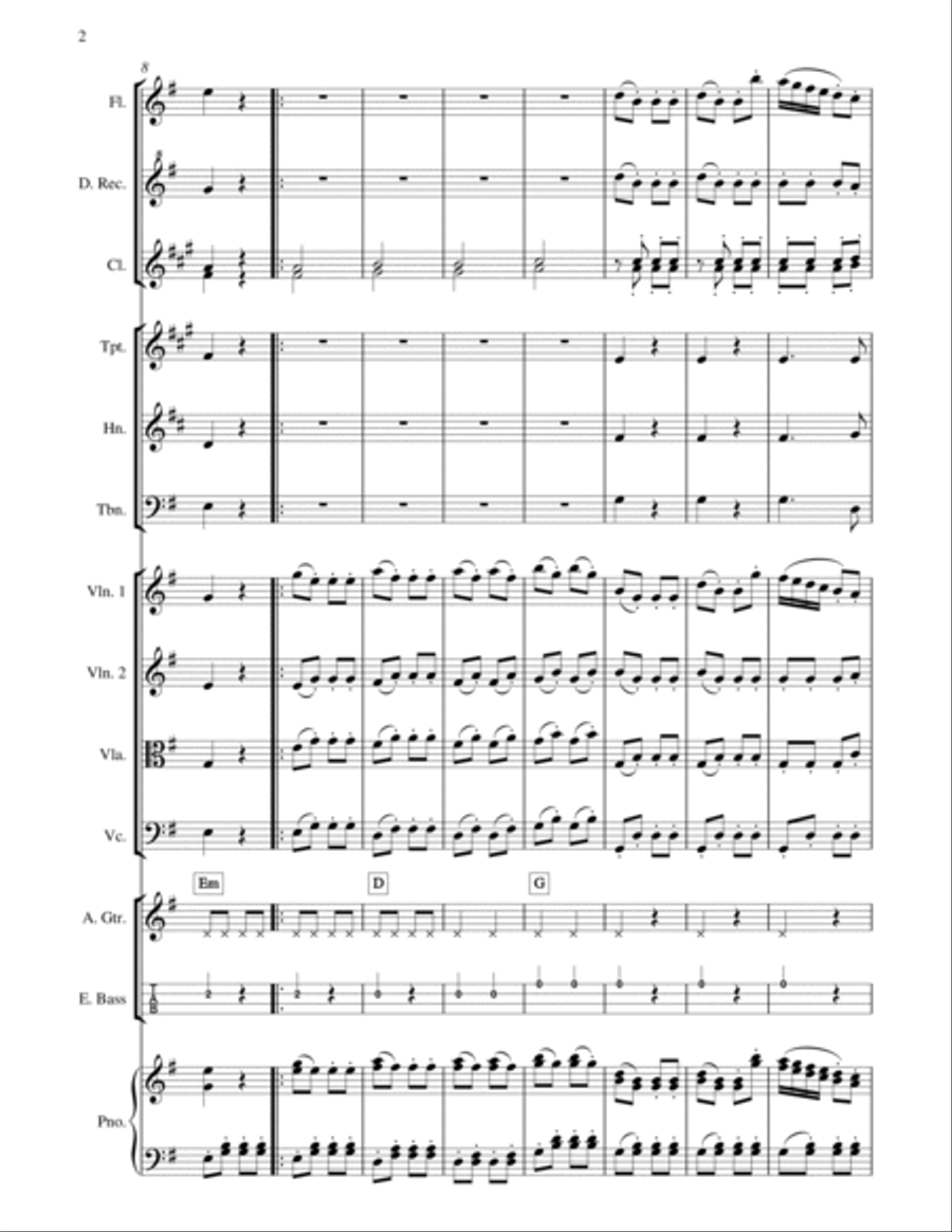 EASIER SCHOOL ORCHESTRA SERIES 9 Turkish March Beethoven Full Orchestra scores gallery preview page 3