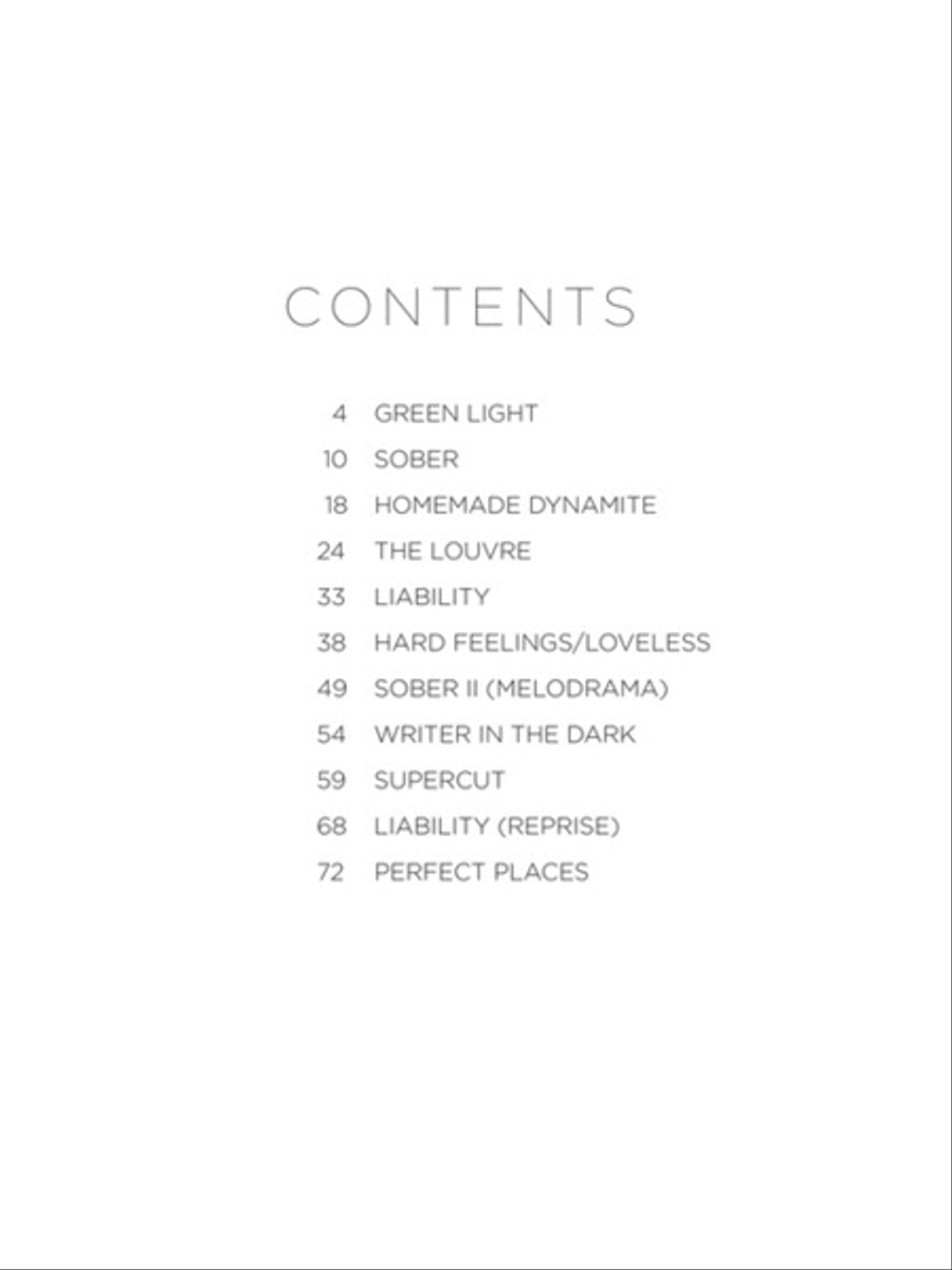 Lorde – Melodrama Piano, Vocal, Guitar scores gallery preview page 2