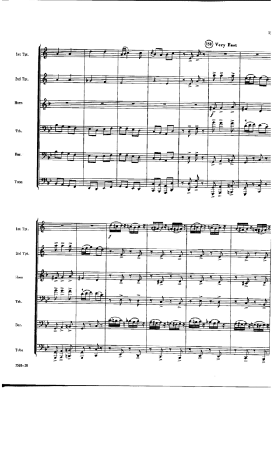 Russian Sailor's Dance Chamber Music scores gallery preview page 13