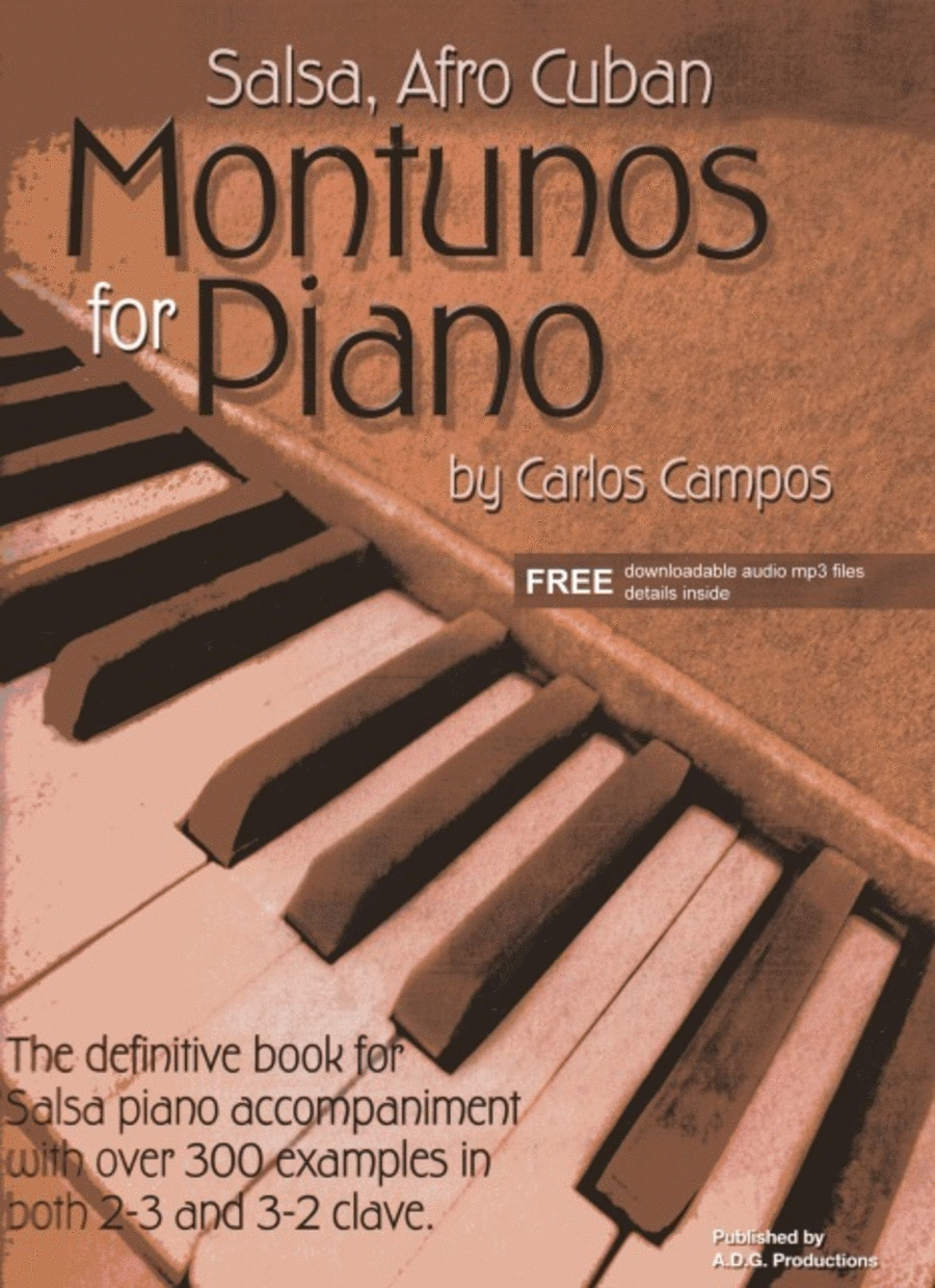 Salsa & Afro Cuban Montunos for Piano Piano Method scores gallery preview page 1