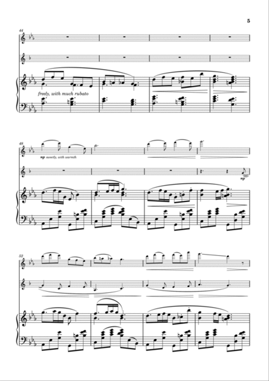 And Then We See (Arranged for Flugelhorn) Flugelhorn scores gallery preview page 5