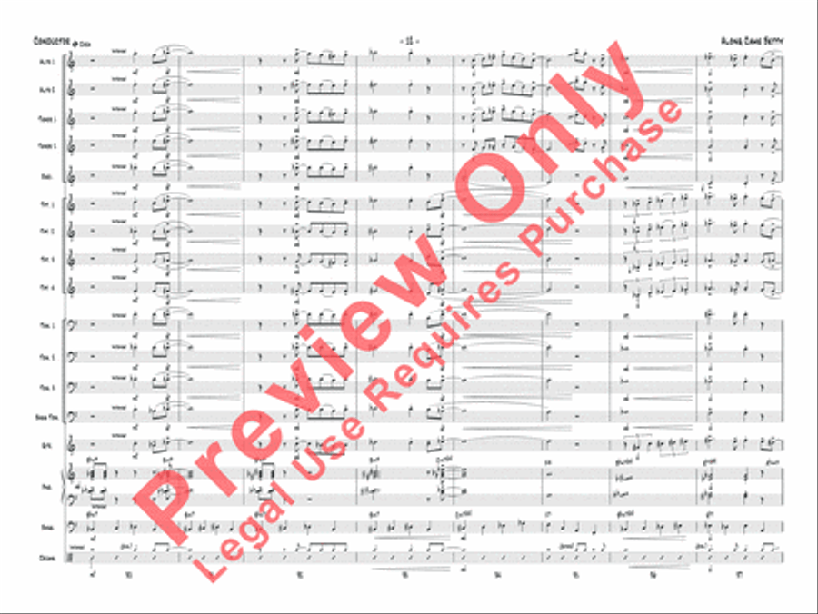 Along Came Betty Jazz Ensemble scores gallery preview page 13