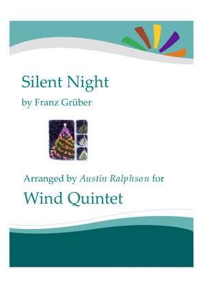 Book cover for Silent Night - wind quintet