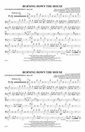 Burning Down the House: Low Brass & Woodwinds #1 - Bass Clef