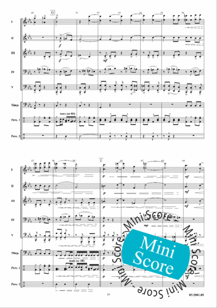 The Basic Elements Concert Band scores gallery preview page 25