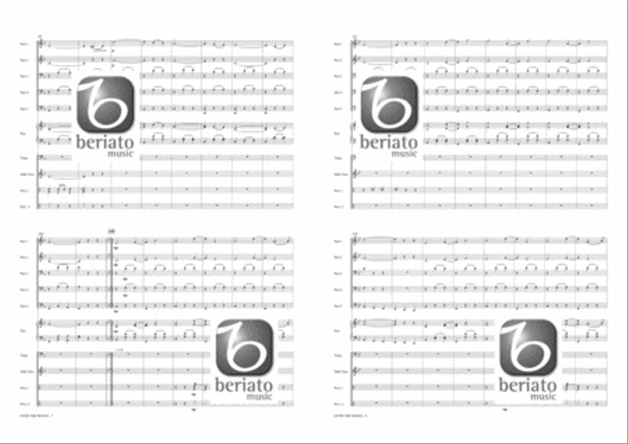 Over the Waves Flexible/Adaptable scores gallery preview page 5
