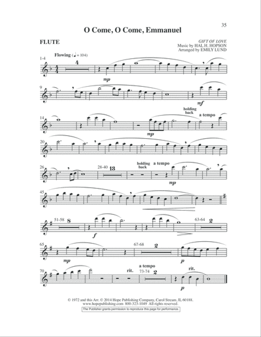 Easy Anthems, Vol. 4 3-Part scores gallery preview page 36
