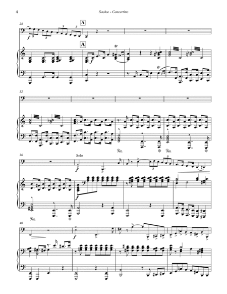 Concertino for Tuba or Piano image number null