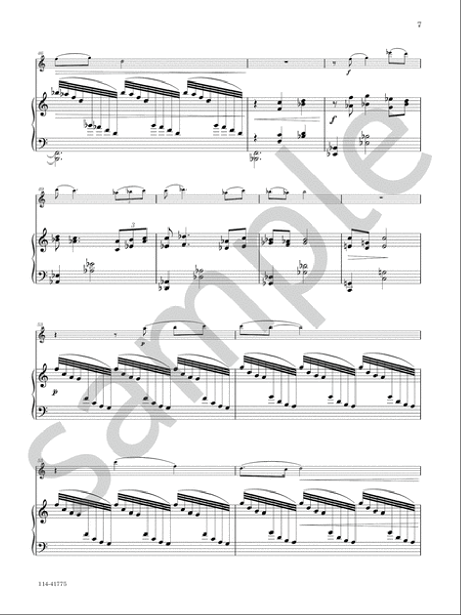A Song From The Heart A Song From The Heart Chamber Music scores gallery preview page 8