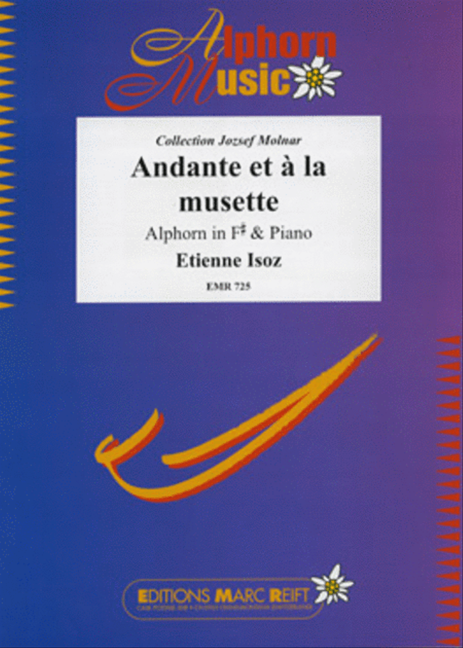 Andante et a la musette Piano Accompaniment scores gallery preview page 1