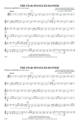 The Star-Spangled Banner: Optional Baritone T.C. (Tuba Double)