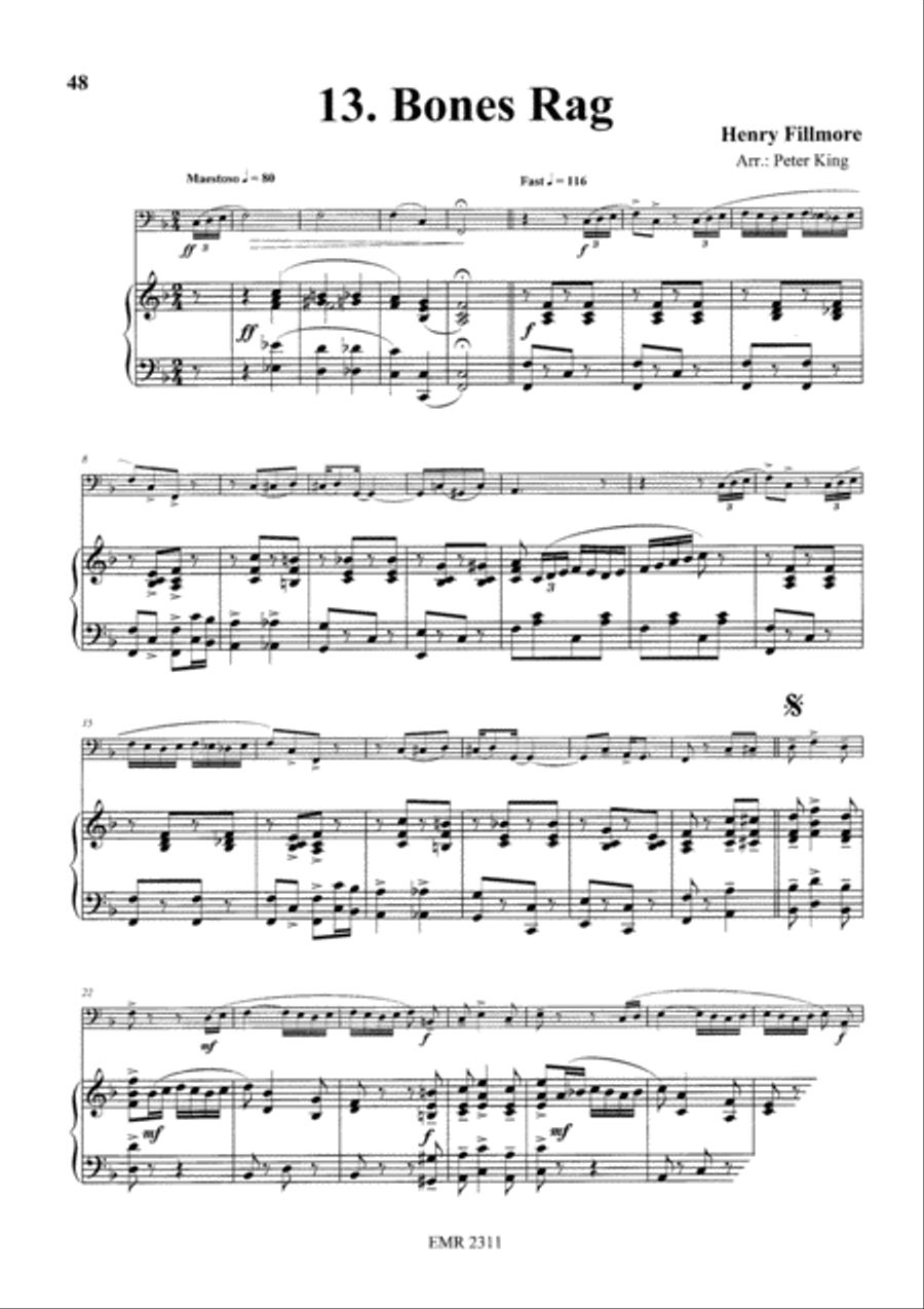 15 Rags Tuba scores gallery preview page 15