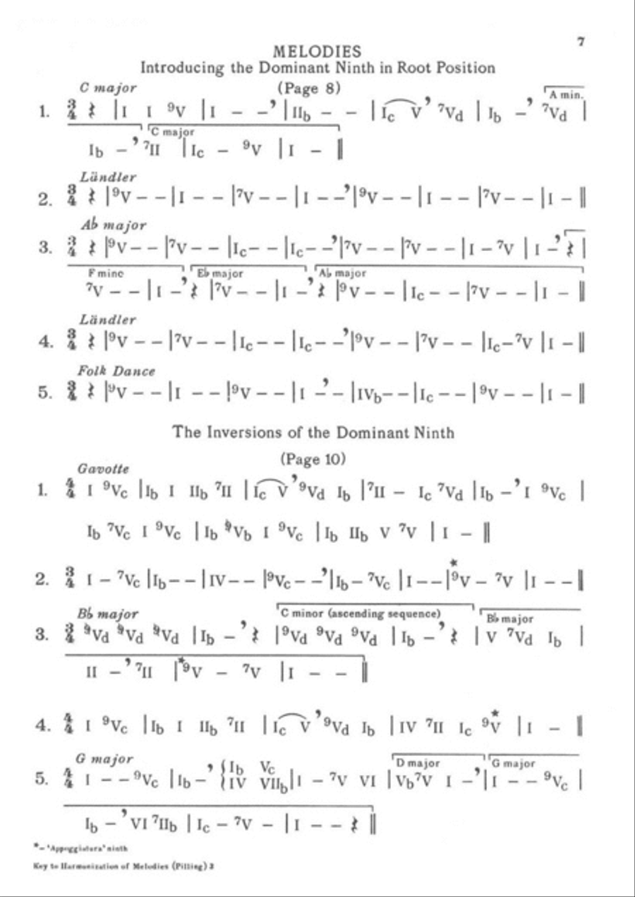Key to Harmonization of Melodies at the Keyboard Book 3 Piano Method scores gallery preview page 3