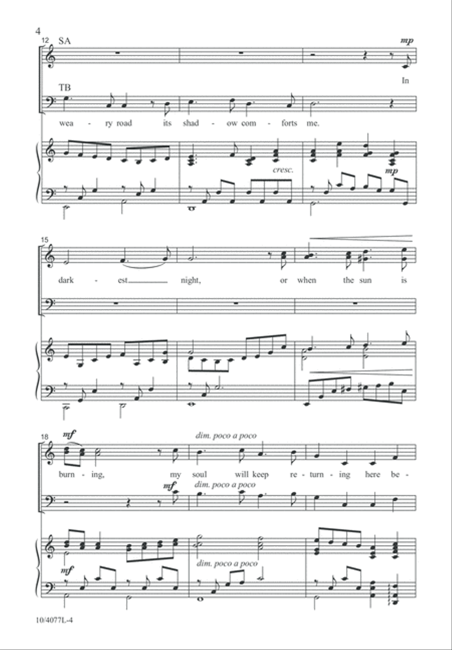 The Glory of the Cross 4-Part scores gallery preview page 5