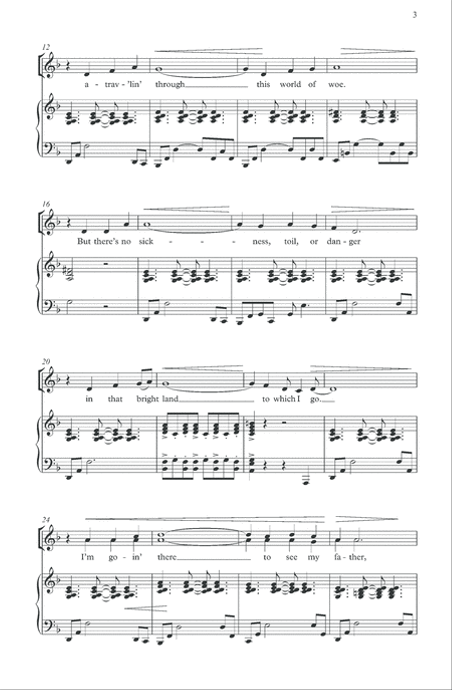 Wayfarin' Stranger SA scores gallery preview page 3