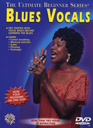 Book cover for Ultimate Beginner Blues Vocals