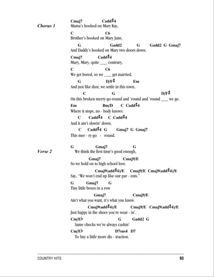 Merry Go Round Acoustic Guitar scores gallery preview page 2