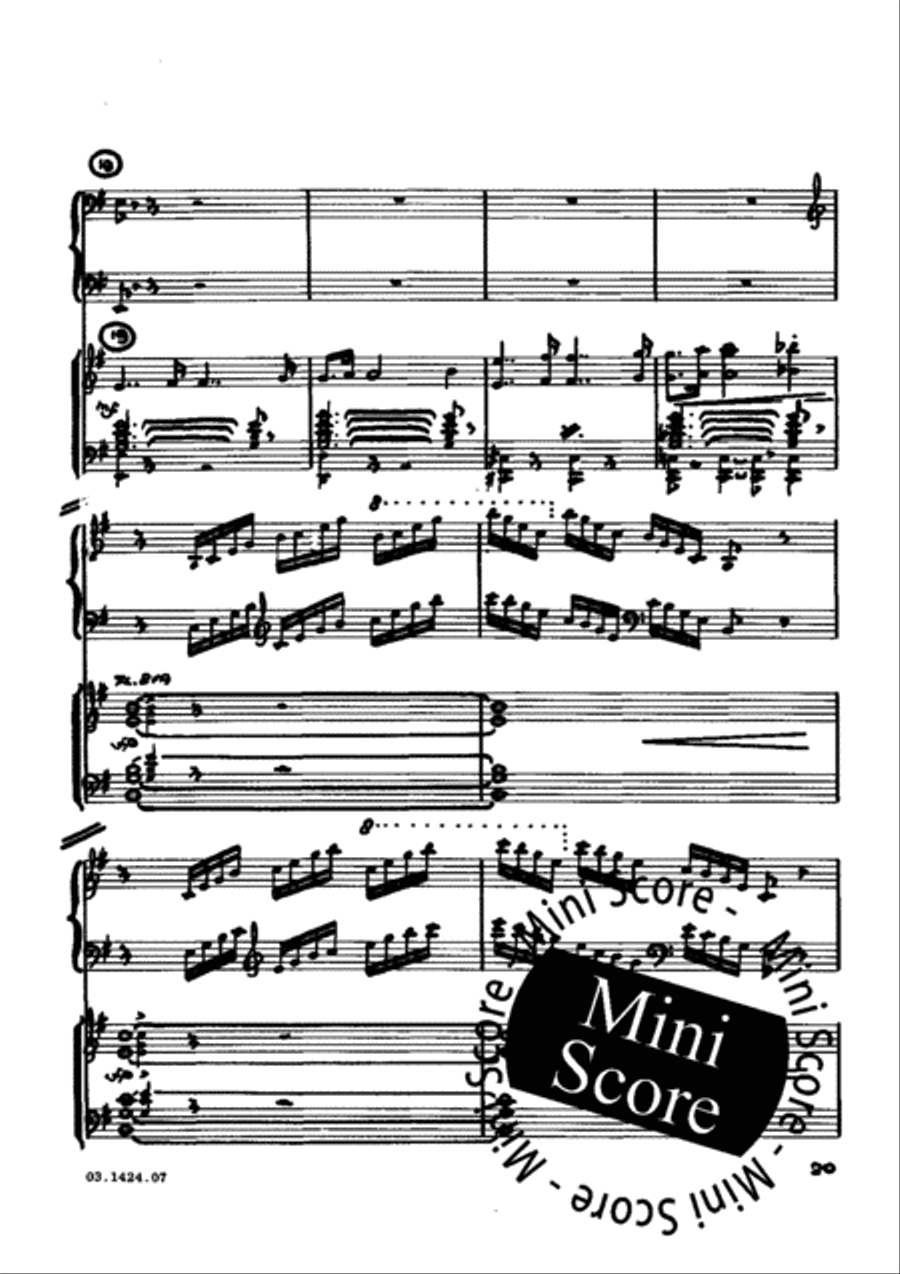 Warsaw Concerto Warsaw Concerto Concert Band scores gallery preview page 24