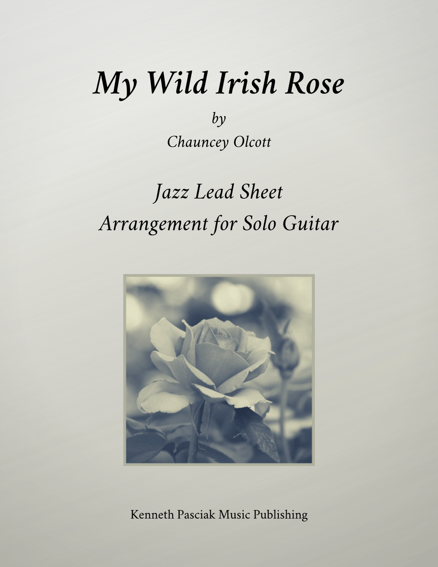 My Wild Irish Rose (for Jazz Guitar) Acoustic Guitar scores gallery preview page 1