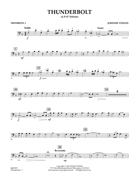 Thunderbolt (A P-47 Tribute) - Trombone 2