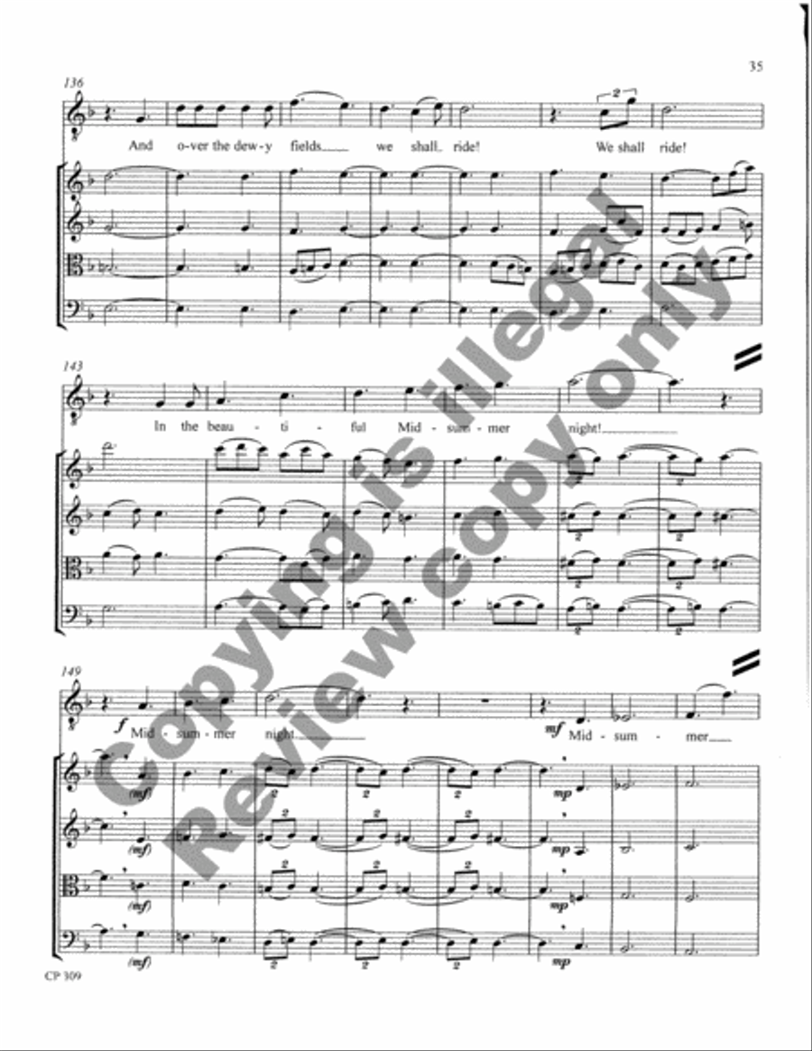 Songs of Laughter, Love, & Tears (Full Score & Parts) String Orchestra scores gallery preview page 36