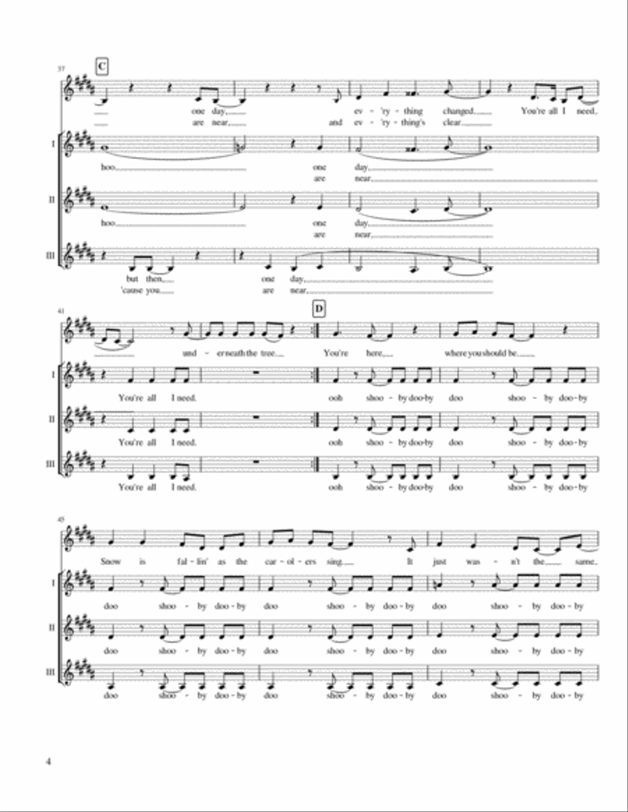 Underneath The Tree SSA scores gallery preview page 4