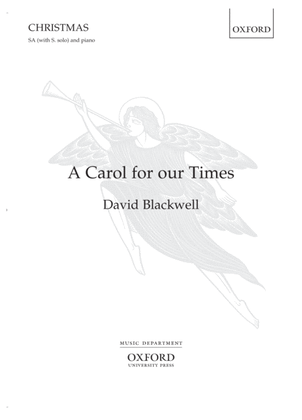 Book cover for A Carol for our Times