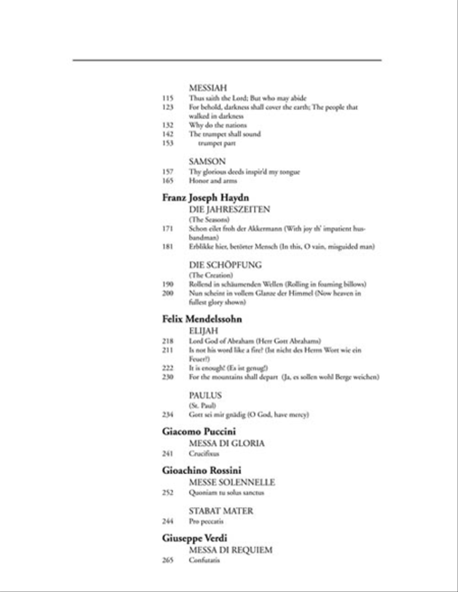 The Oratorio Anthology - Baritone/Bass Baritone Voice scores gallery preview page 4