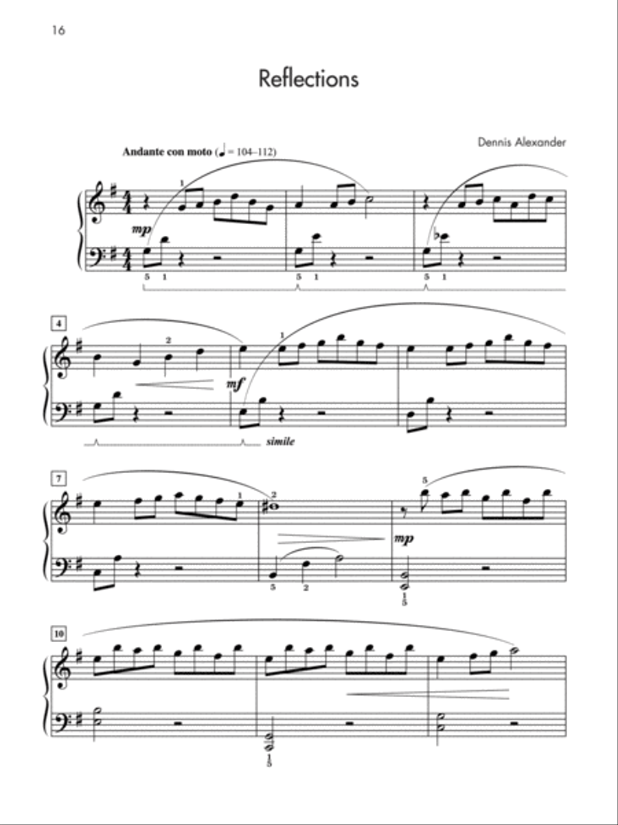 Especially for Adults, Book 1 Piano Solo scores gallery preview page 4