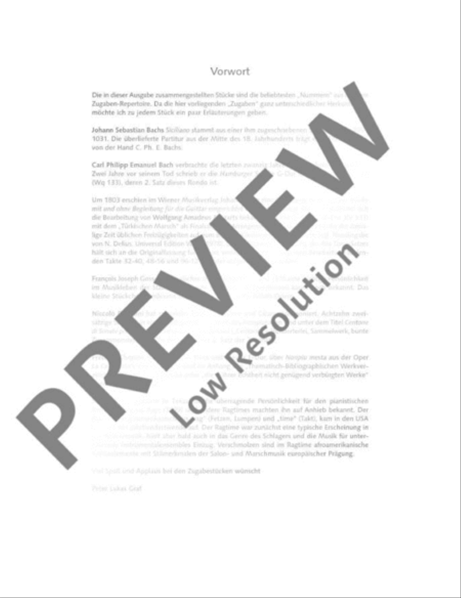 Concert Favourites Flute Solo scores gallery preview page 3
