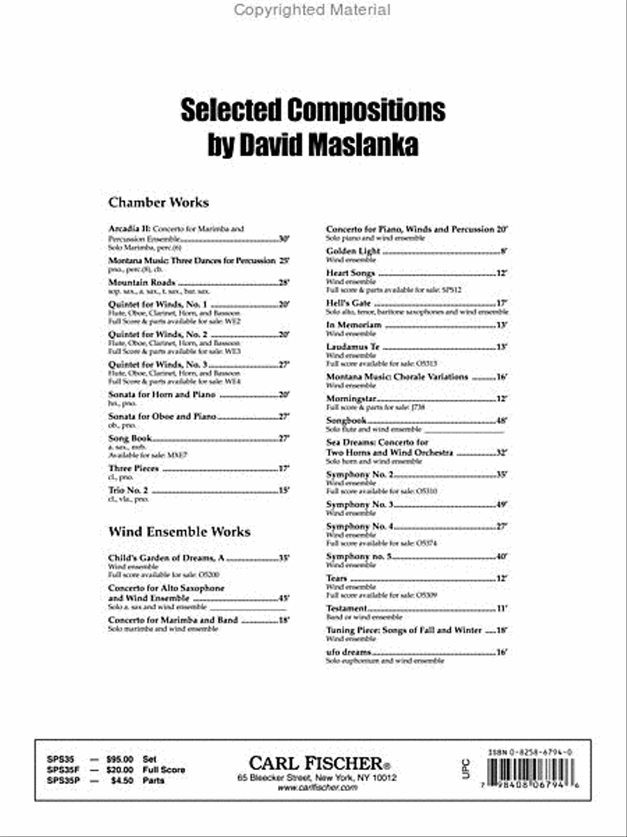 Procession of the Academics Concert Band scores gallery preview page 33